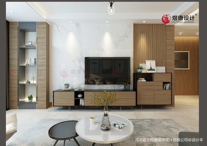 容城新北花园住宅设计丨河北雄安煜唐装饰设计有限公司-15