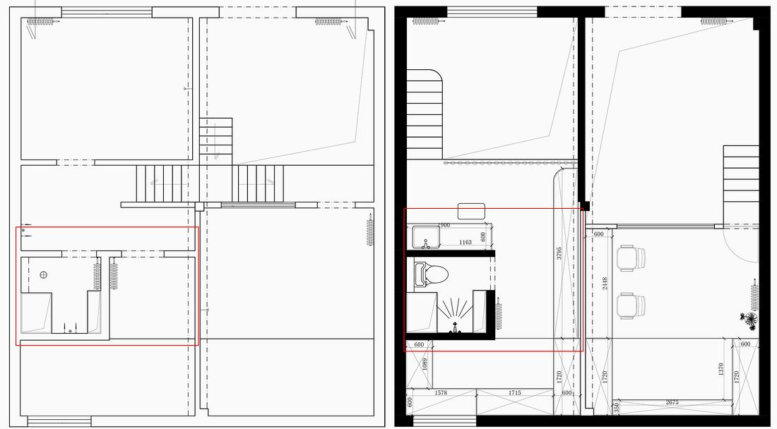 玖雅平层设计,小三居变大两居,空间利用与光线优化-4