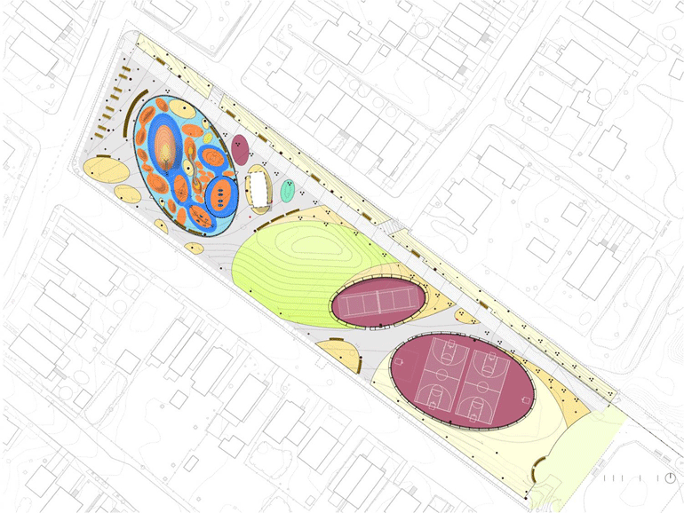 纽约斯塔滕岛 Schmul 公园儿童景观翻新丨美国纽约-2