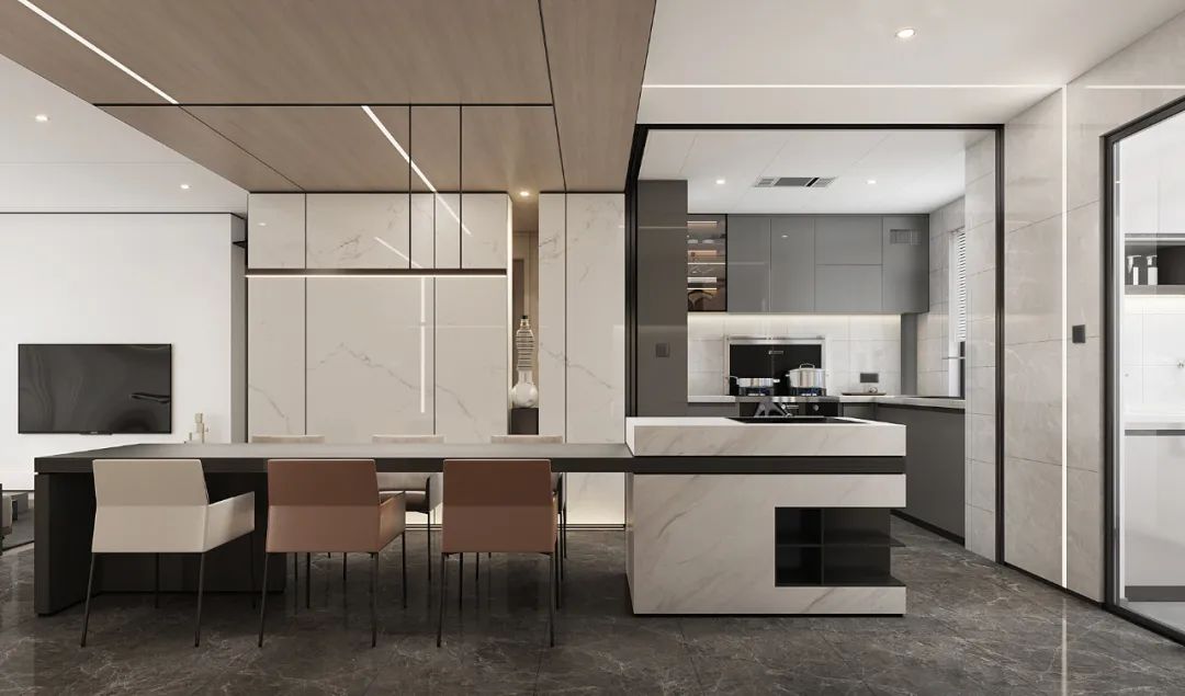 自然之境,现代简约的诗意居所丨中国银川丨重庆米修室内设计有限公司-53