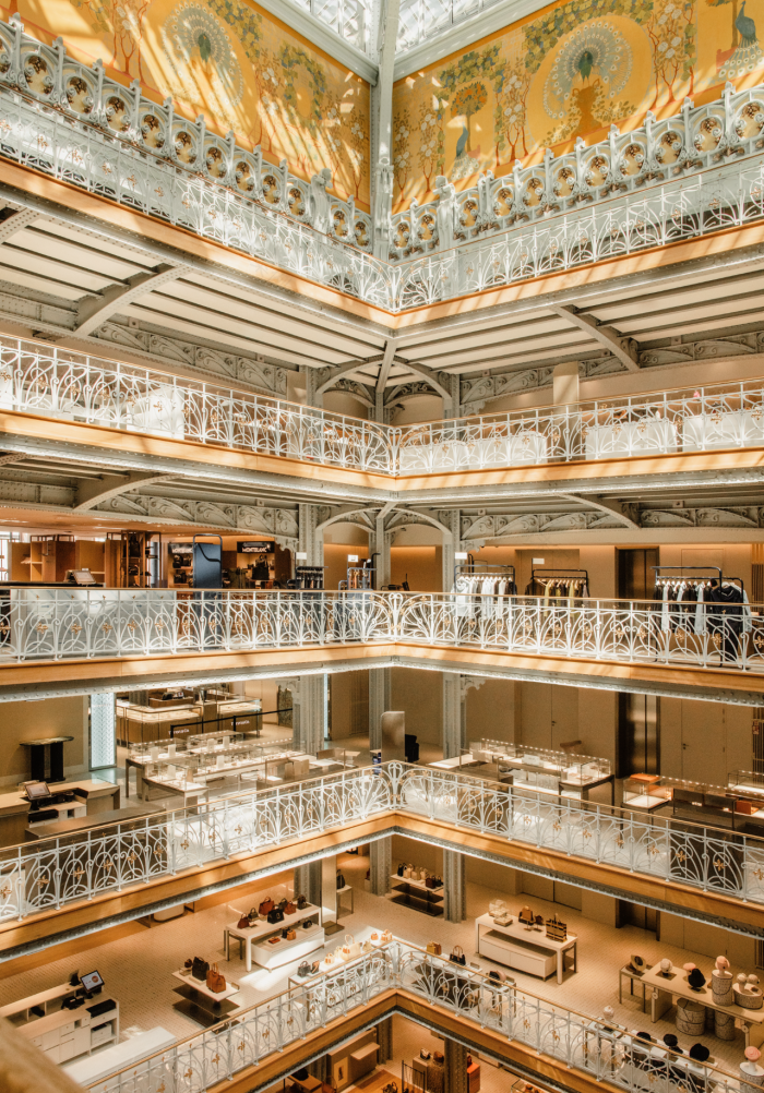 巴黎百年商场内部设计丨法国巴黎-14