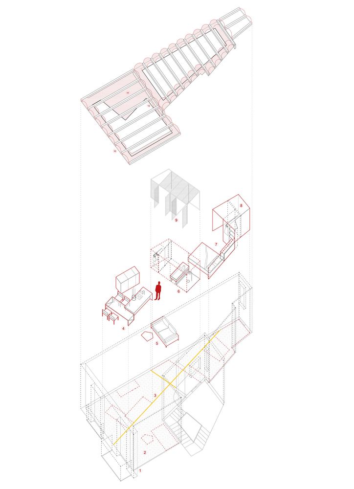 巴塞罗那 46 平米公寓的明亮蜕变-19