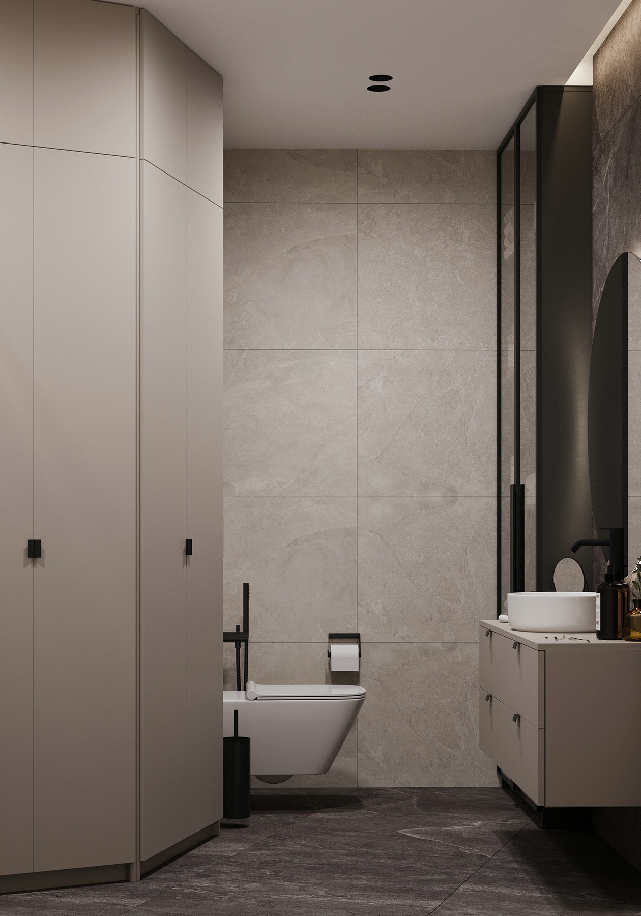 原木+高级灰 打造出精致优雅的居住空间-22