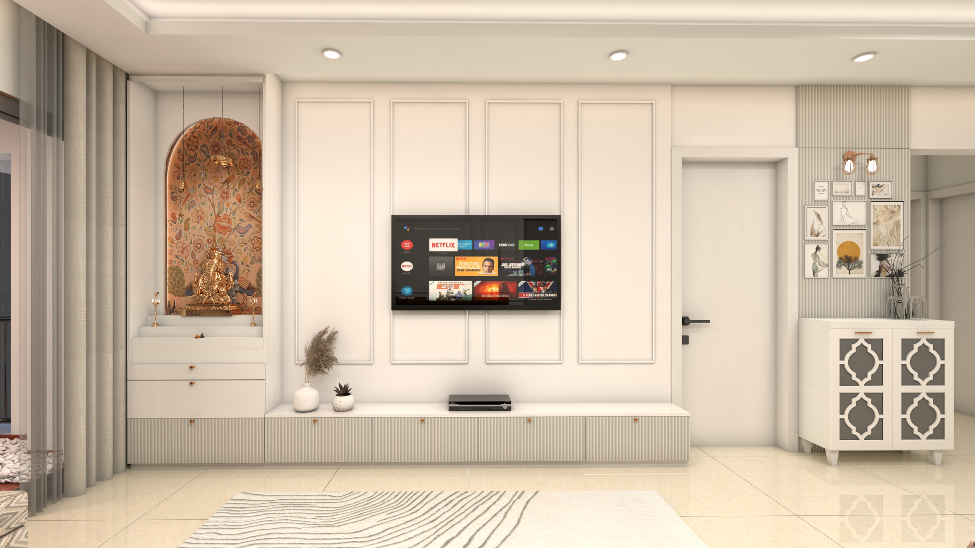 Contemporary Apartment Interior | Pune Residence-1