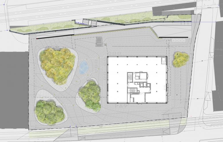 伊雷妮·祖尔肯登广场丨瑞士-0