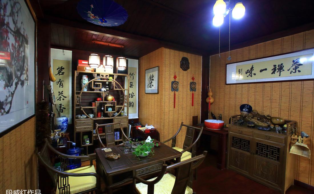 段威红丨别墅丨【蝶衣设计】中式风格实景照片-7