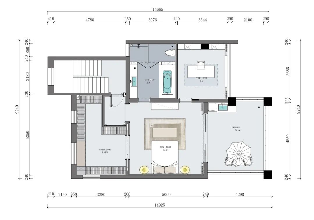 武汉品承设计 || 红莲湖度假别墅 || 现代轻奢-43