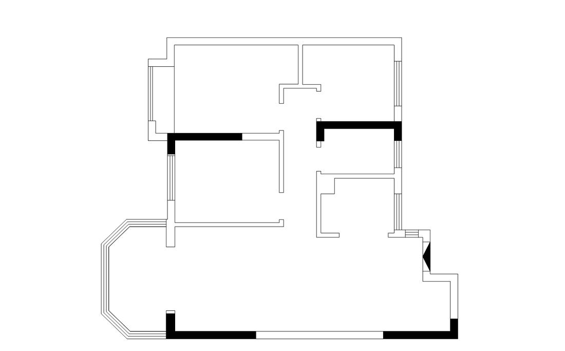 野孩子空间设计·摇光丨平层-23