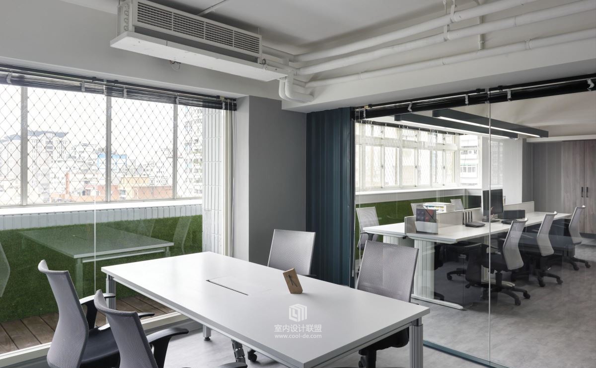 方构制作——55坪 Loft風办公空间-25