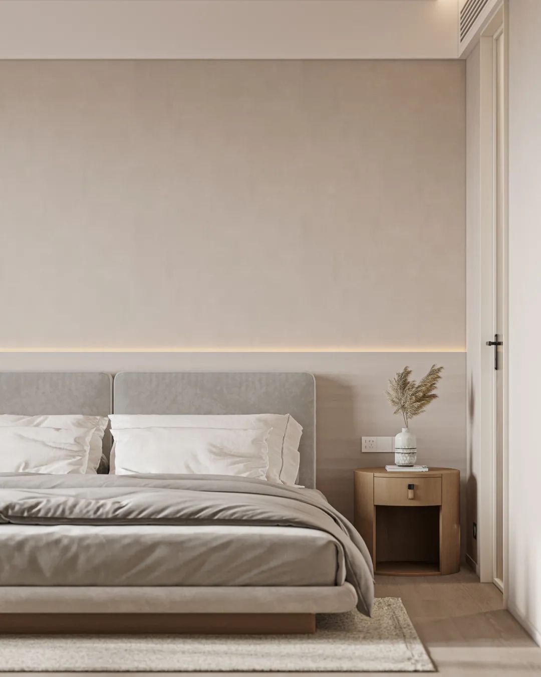 原木极简盐系风格家居设计丨中国湖南丨周笙笙全案设计工作室-39