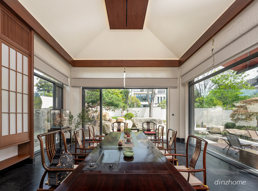 锦艺设计｜看这个家如何平衡现代与复古-34