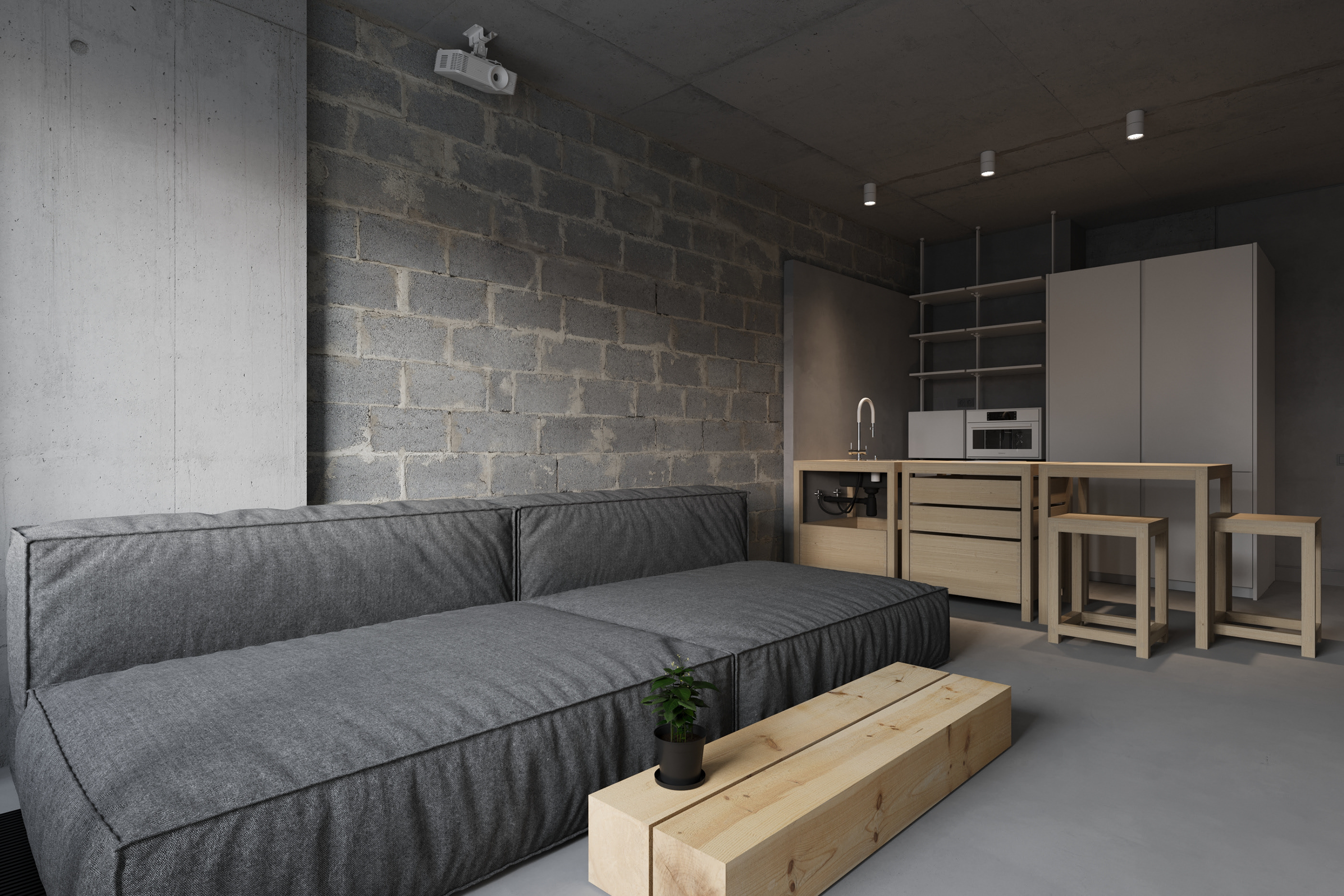 黑白向  反差感空间！-12