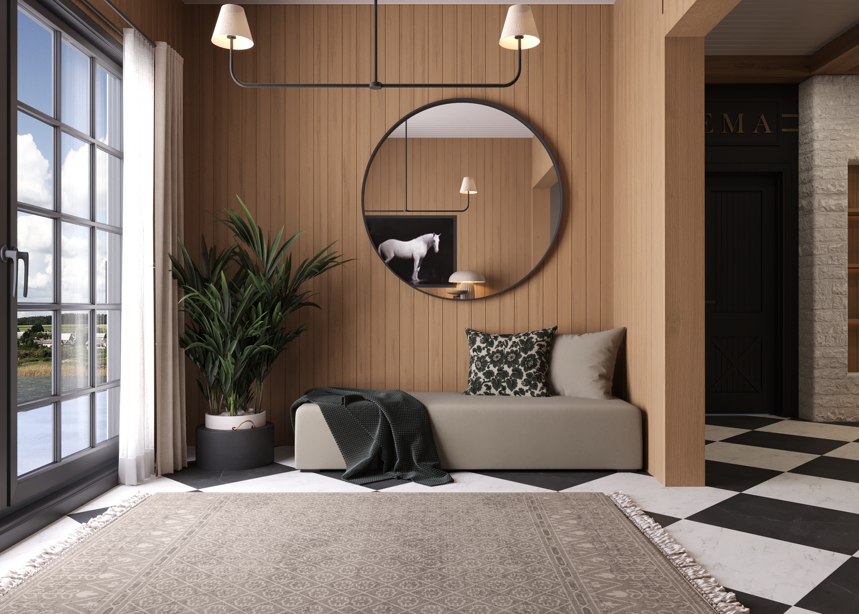 Men's cave - english farm by bridge retreat uae.-11