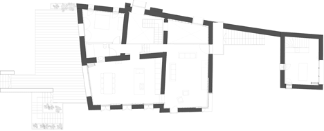 Weathered steel and stone combine in Zest Architecture's restored farmhouse-39