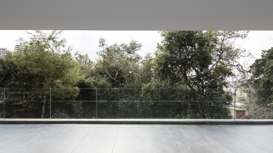 森林中的和谐四重奏·贝鲁特郊区绿色住宅设计-36