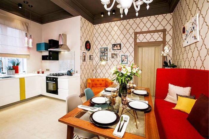 20平米厨房客厅设计案例-42