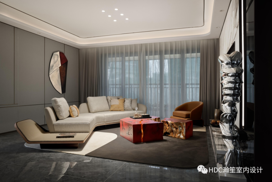 四川仟坤六期样板房丨中国四川丨HDC 成都瀚笙室内设计有限公司-4