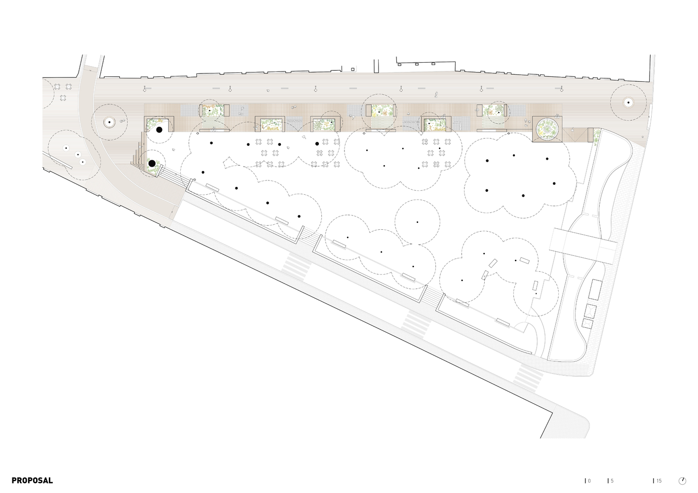 Rocafort花园广场和Comte D'Ègara林荫道再城市化项目丨西班牙巴塞罗那丨08014 arquitectura事务所-37