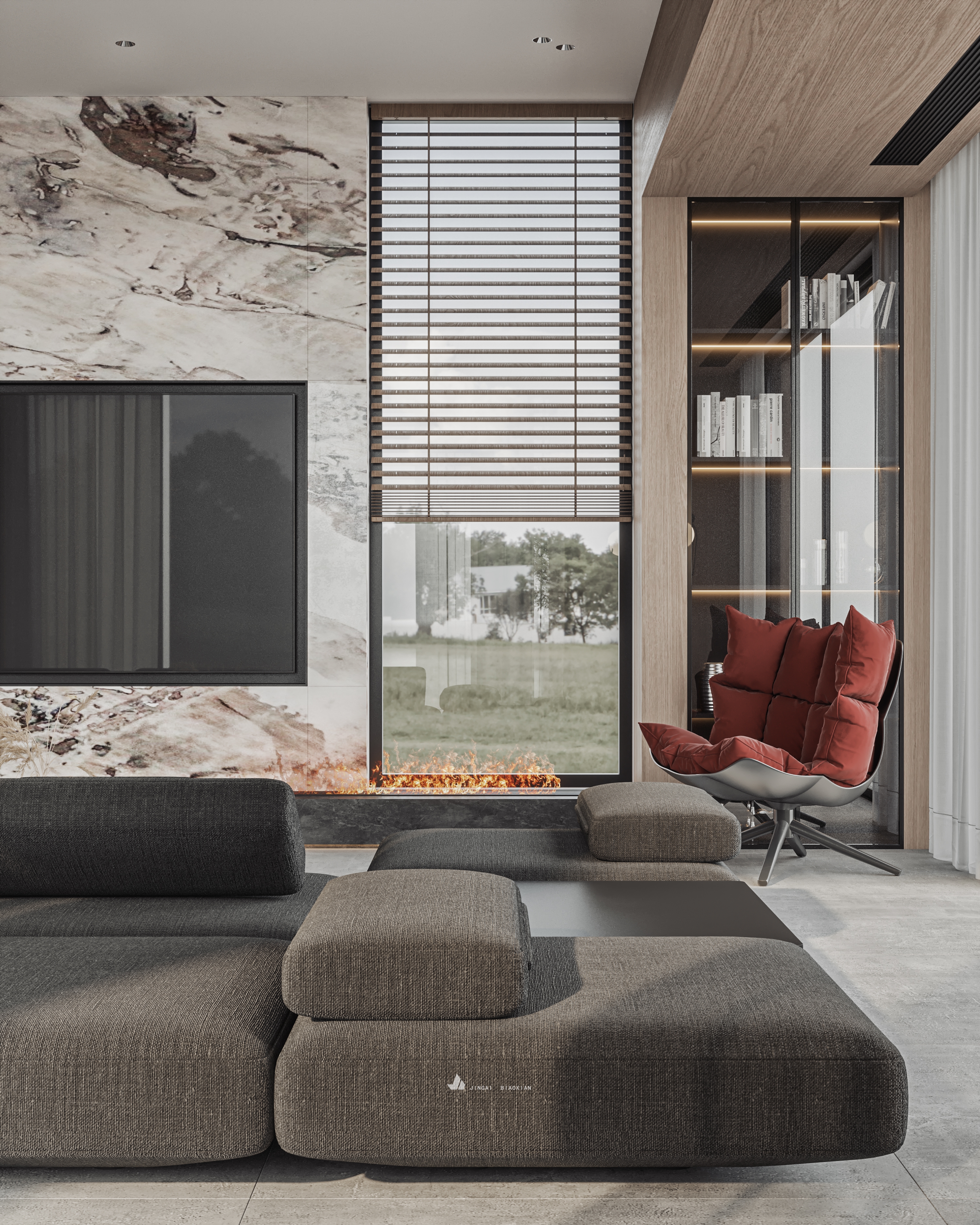 现代简约公寓设计-8