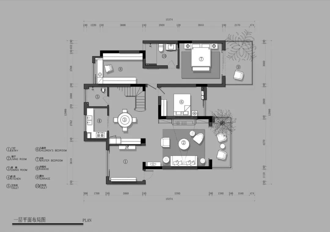 什邡世纪新城 260㎡美式家居,真实生活与设计的完美融合-13