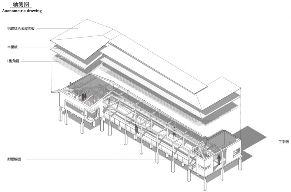 芦苇廊,观鸟屋等·邢襄生态园景观建筑系列丨中国河北丨北林风景建筑研究中心  段威工作室,上海领沃园林设计事务所  李工作室-30