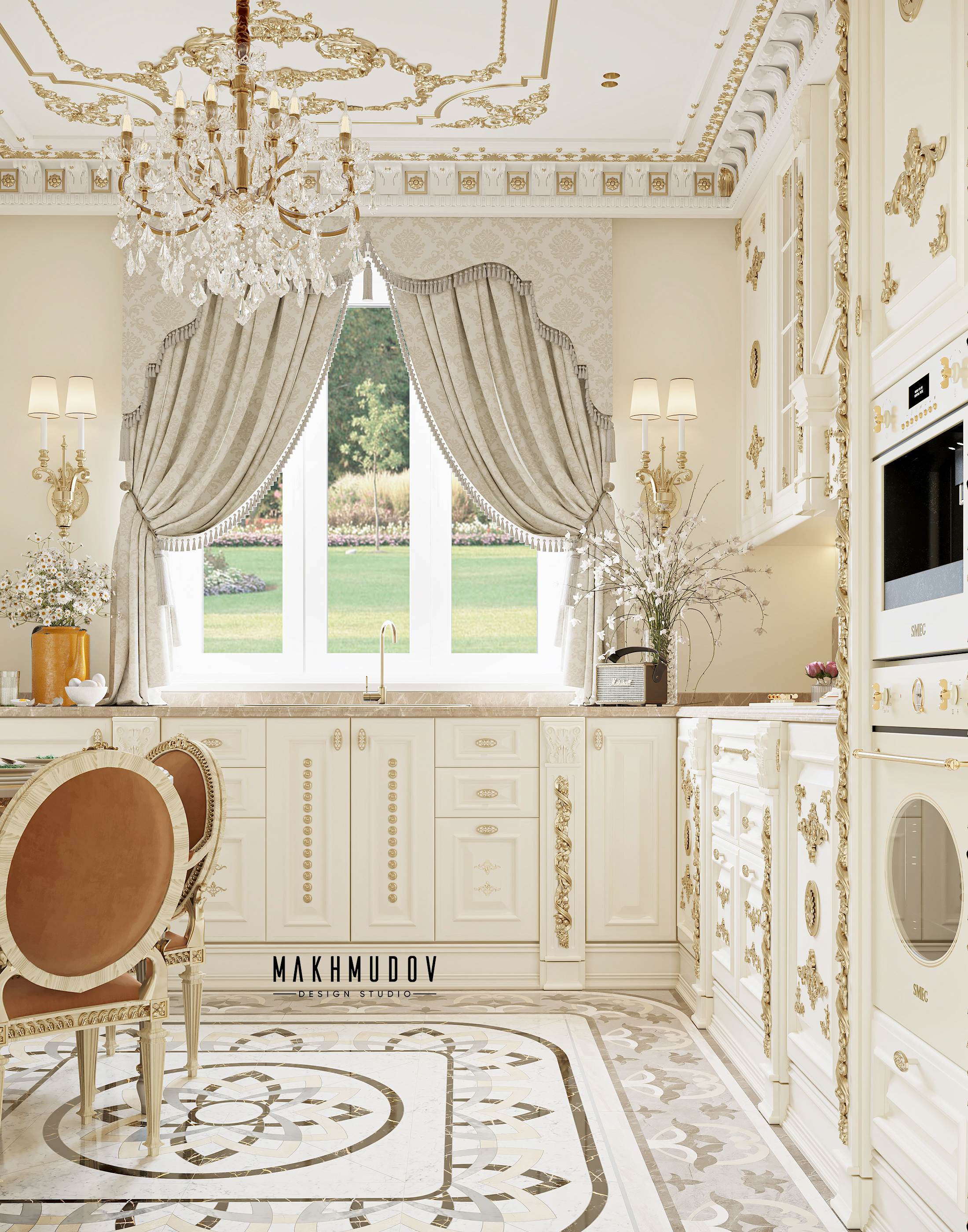 "Moscow" Classic kitchen-6