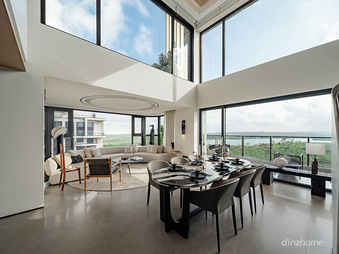 云海吾乡东区 1C 顶层复式样板间丨中国海南丨戴勇设计-38