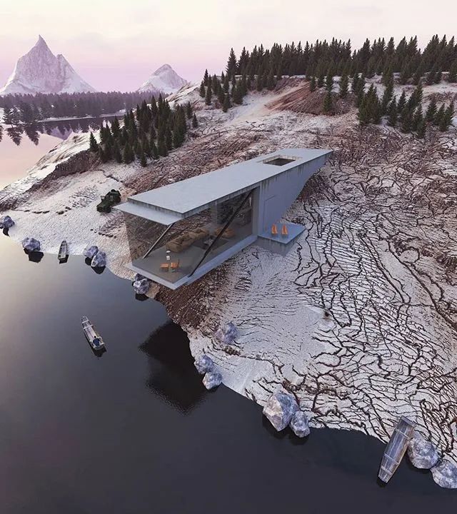 暗黑别墅的神秘魅力,大师 Reza Mohtashami 的现代设计艺术-40