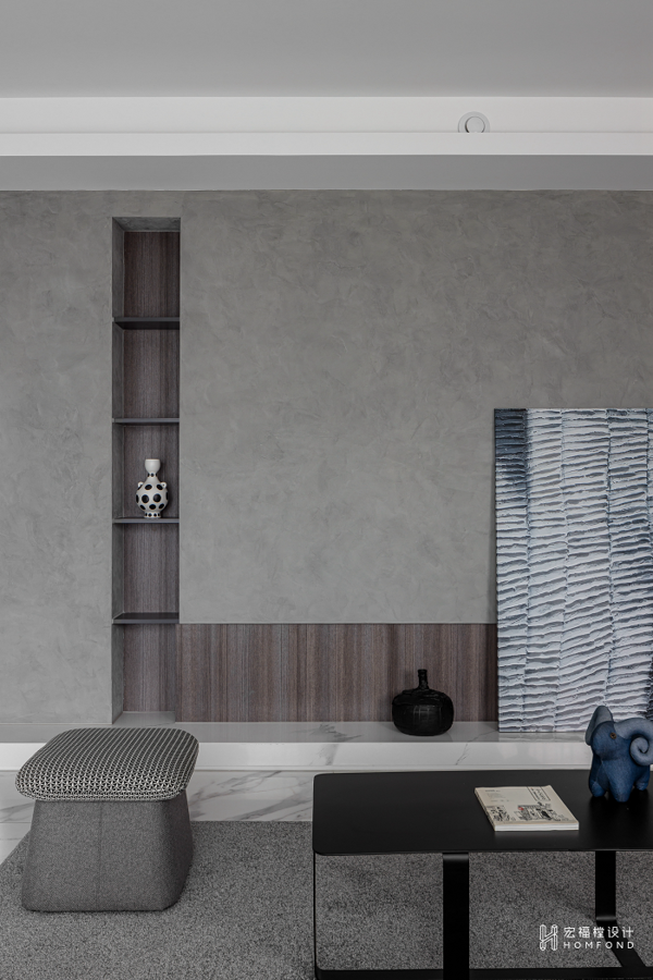 现代风格家庭住宅设计丨中国成都丨成都宏福樘设计-25