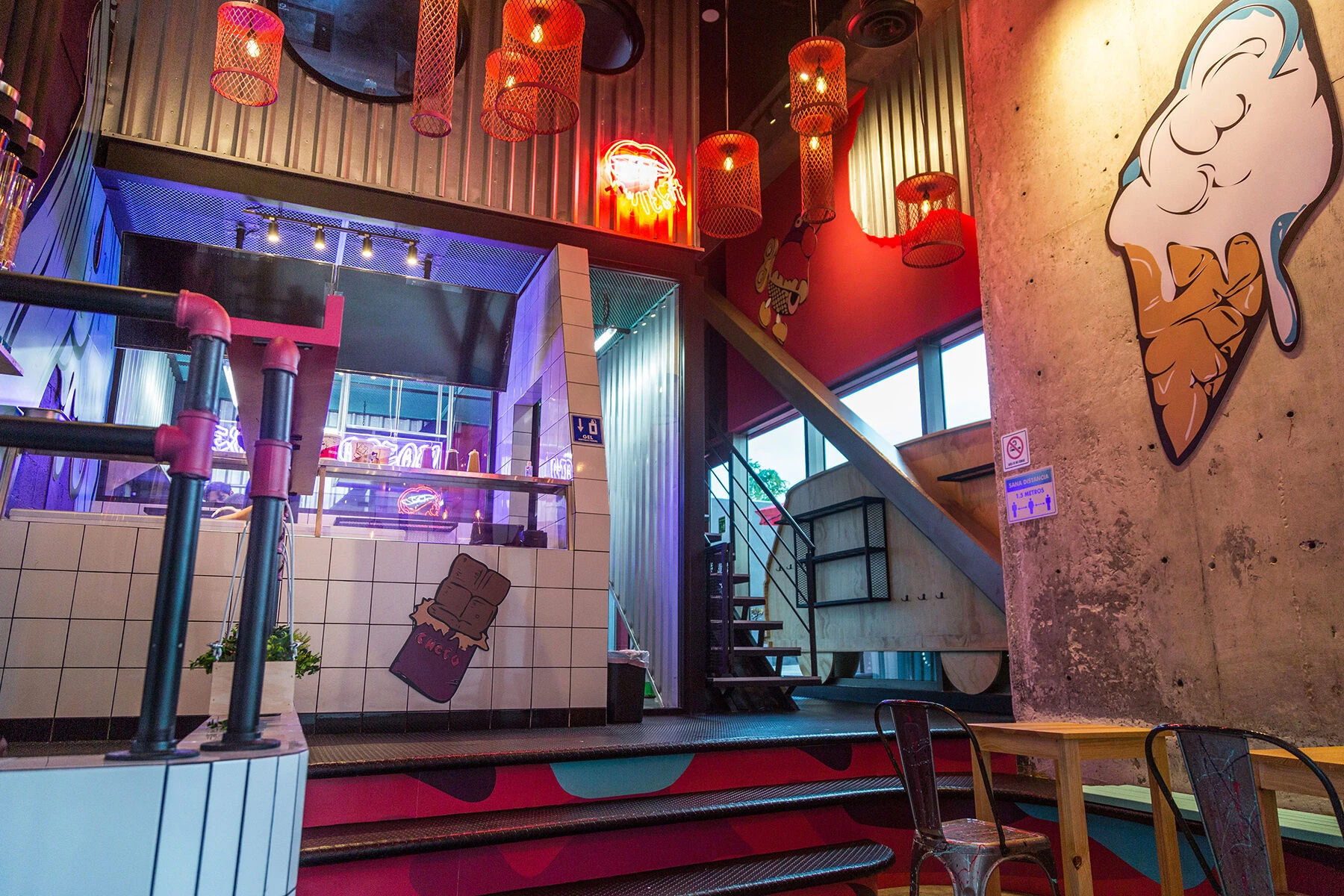 Heladería Tesh 冰淇淋店丨墨西哥-6