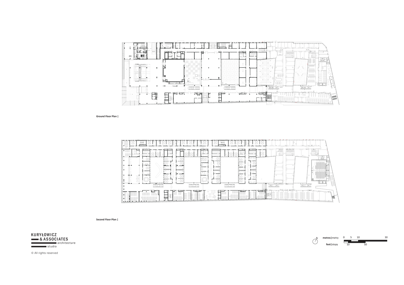 波兰华沙杜布拉 55 号现代语言与应用语言学建筑丨Kuryłowicz & Associates-19