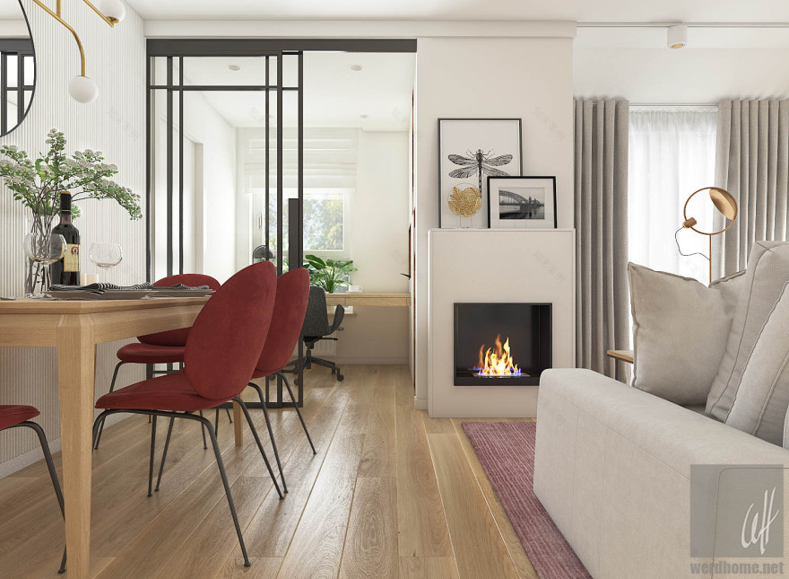 WERDHOME | Mieszkanie w Krakowie - projekt wnętrza-7