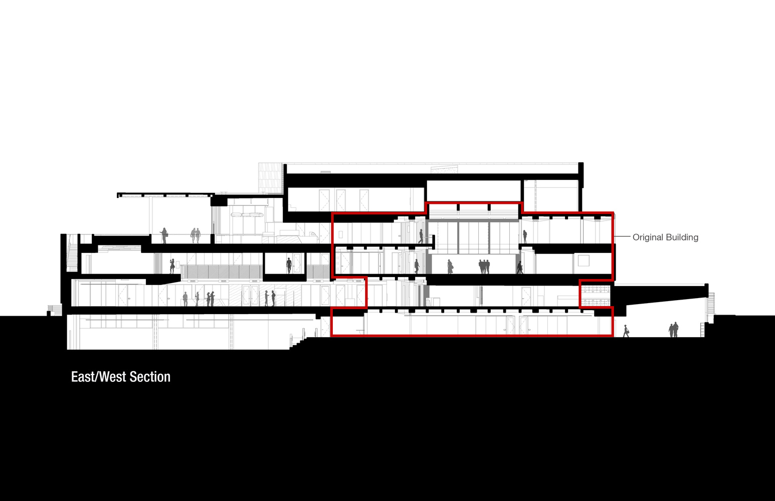 美国科罗拉多大学塔特图书馆扩建-46