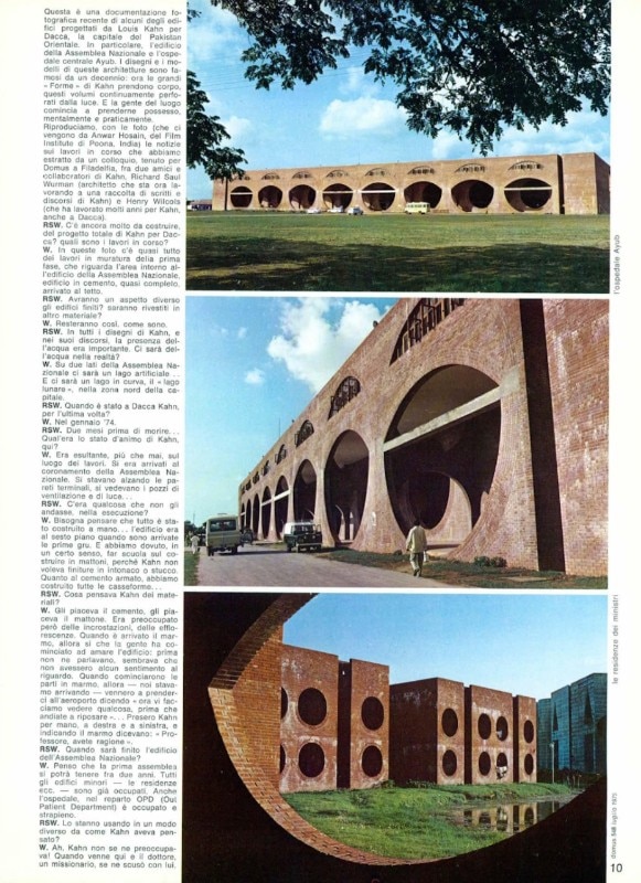 达卡政府建筑项目（含国民议会大楼,中央医院等）丨孟加拉国达卡丨路易斯·康（Louis Kahn）-19