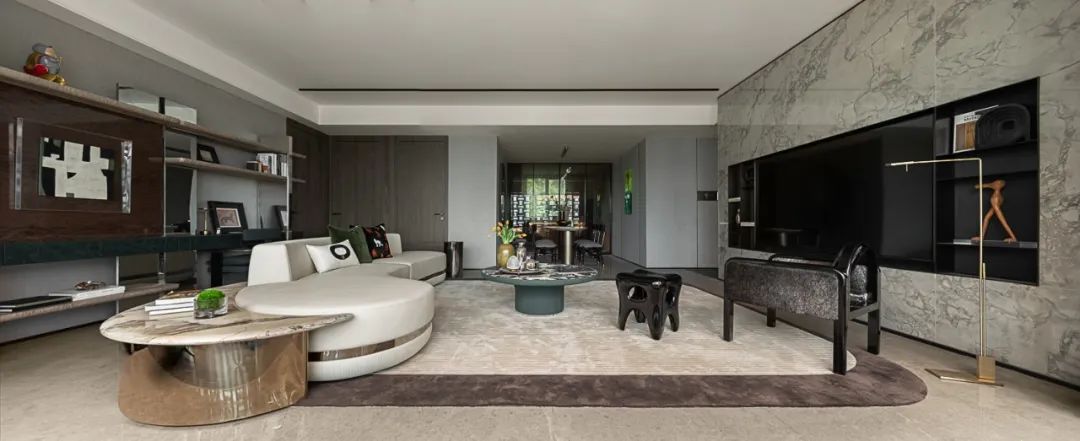 南京秦淮金茂府样板间丨中国南京丨SRD DESIGN 赛瑞迪普-39