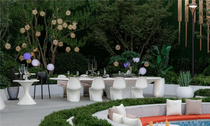 青岛鑫苑•青岛灵山湾龙玺商墅院子景观丨中国青岛丨德纳兰设计-10