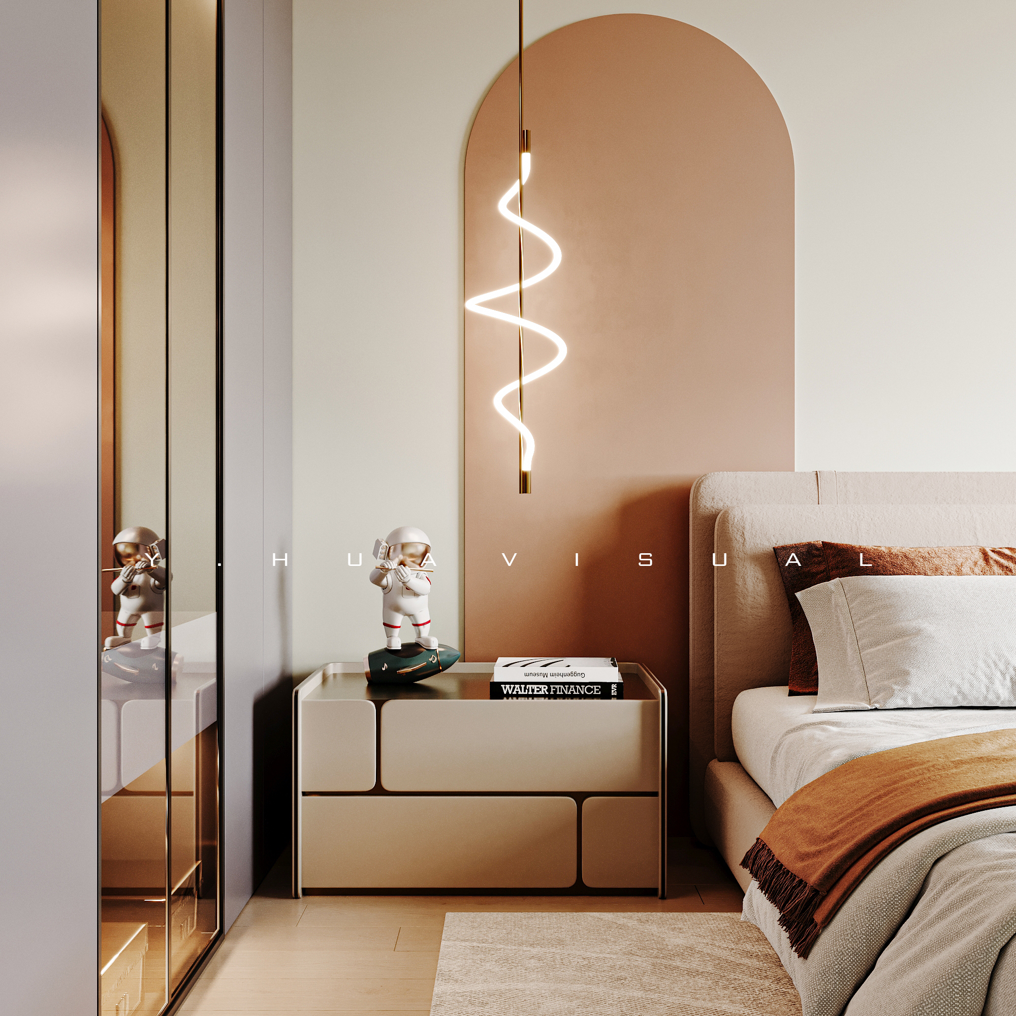 乙画视觉｜色彩碰撞之卧室篇-1