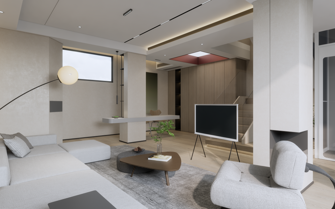 东莞公元九里简约高级院墅设计丨中国东莞丨DP设计-14