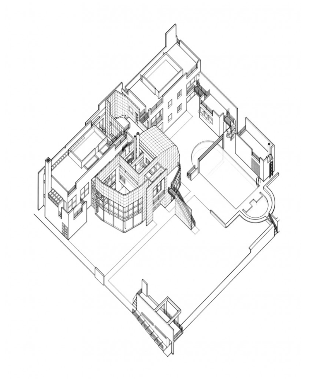 House in Palm Beach Richard Meier-13