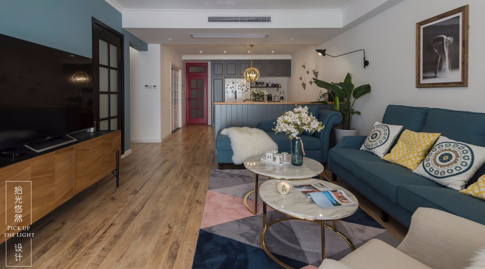 成都158㎡北欧风住宅  拾光悠然设计-10