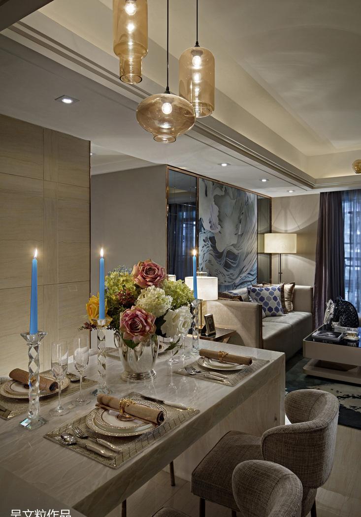 吴文粒丨样板间丨深圳祥祺 . 滨河名苑B1户型样板房-3