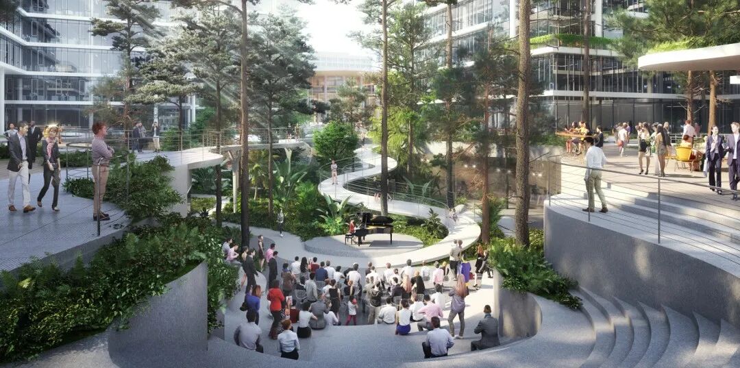 阿里巴巴北京朝阳科技园景观设计丨中国北京丨阿普贝思UP+S-129