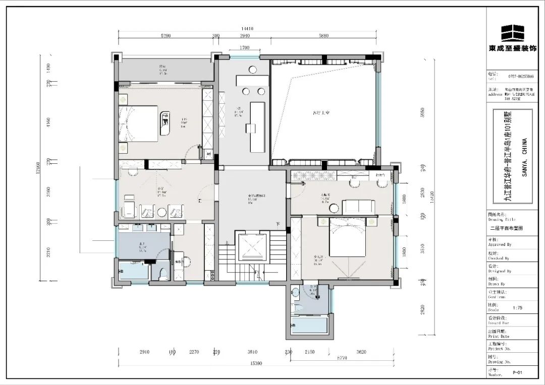 九江誉江华府现代轻奢别墅丨中国九江丨木美空间设计-35