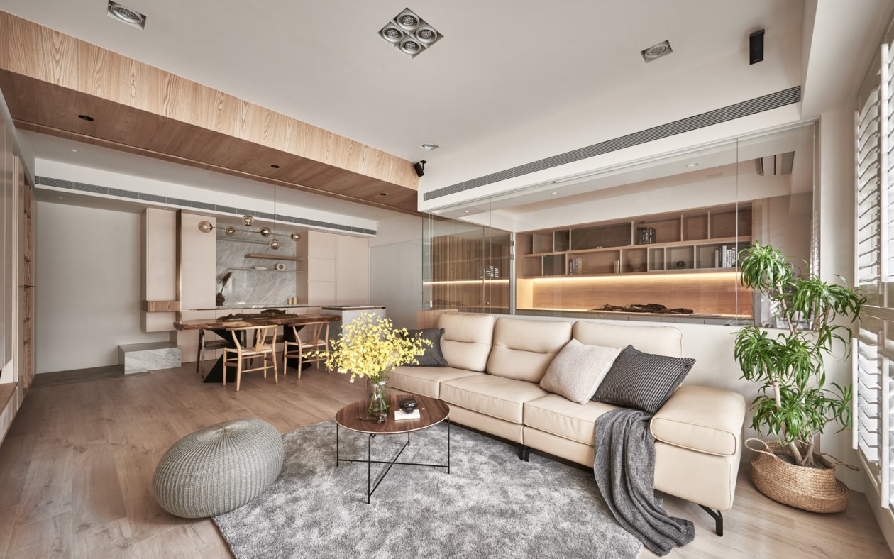 新北板桥区 37 坪北欧风住宅设计-16