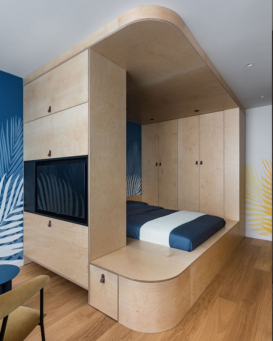 25 平米迷你公寓设计丨白俄罗斯明斯克丨Kononov Studio-3