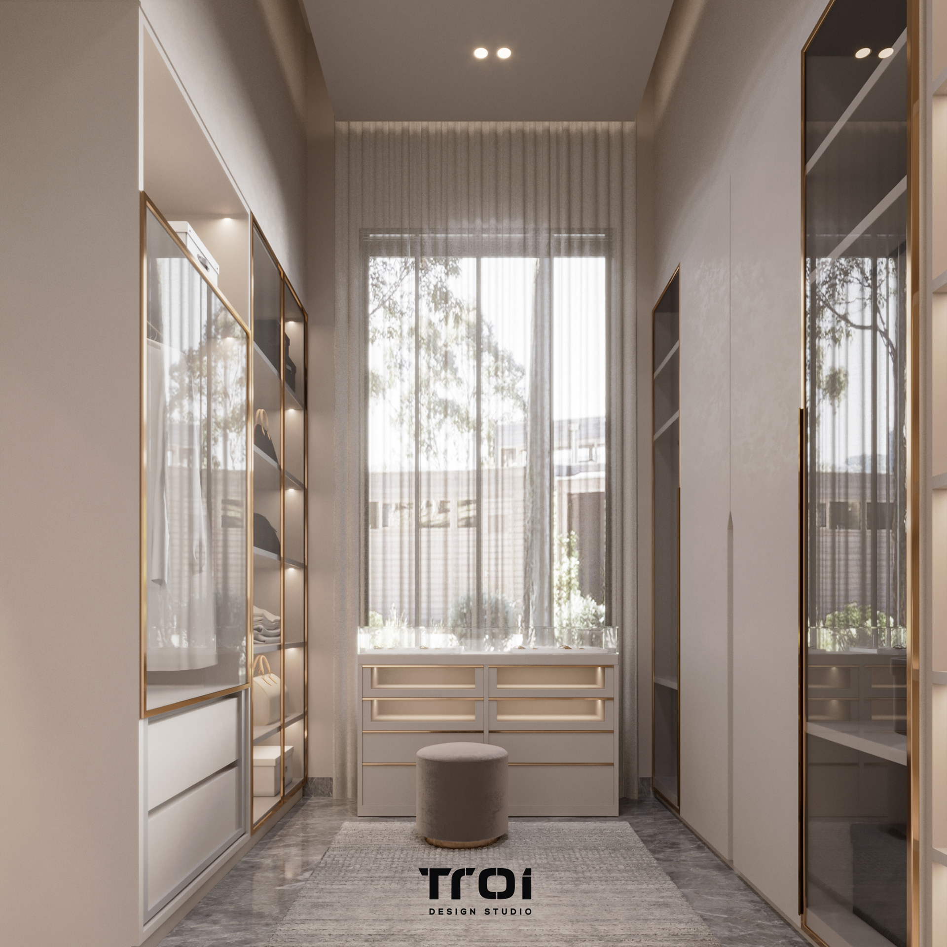 主卧室丨Troi Design Studio-19