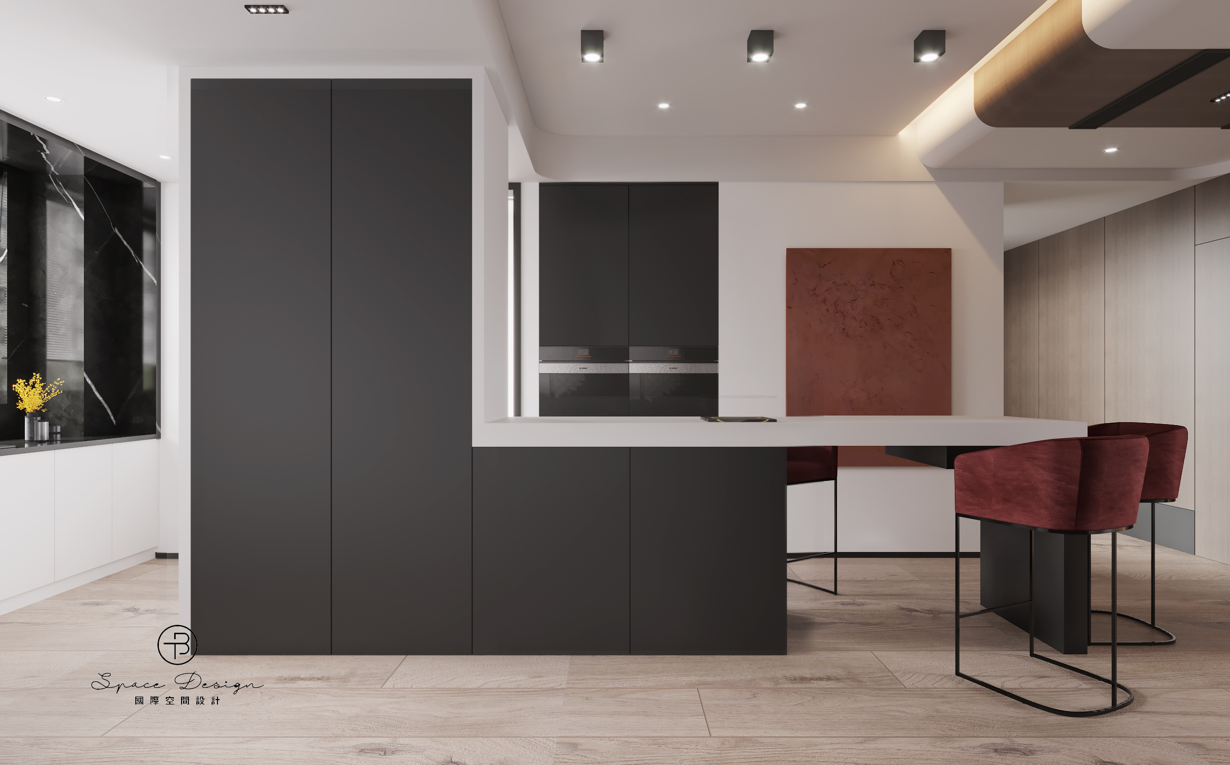 野蛮生长 · 现代极简风家居设计丨T·B 国际空间设计-16