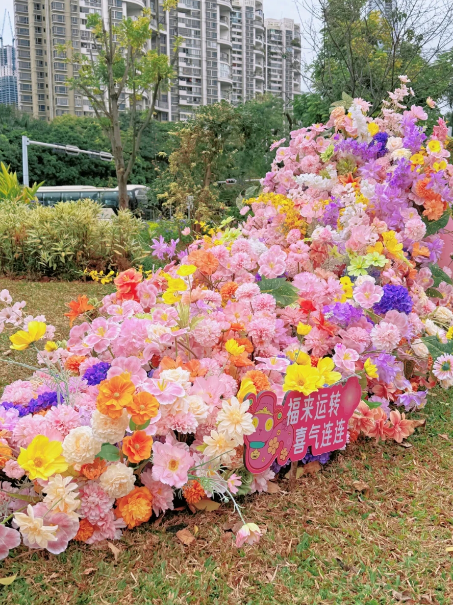福启新岁,花漾园岭新春氛围营造丨中国深圳丨园岭街道-29