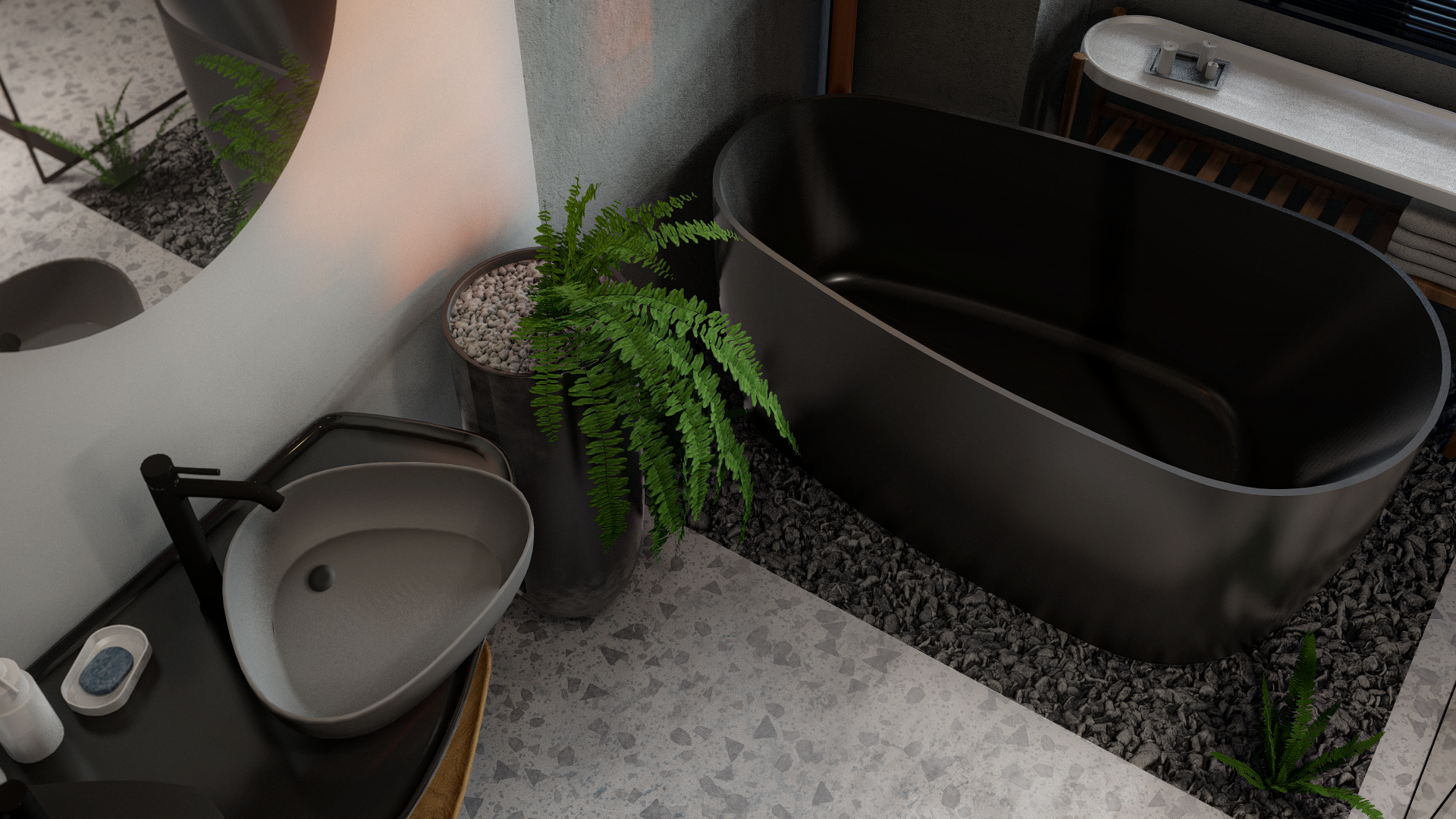 SPA 浴室改造 · 室内设计丨美国宾夕法尼亚丨A. ABOELAININ-7