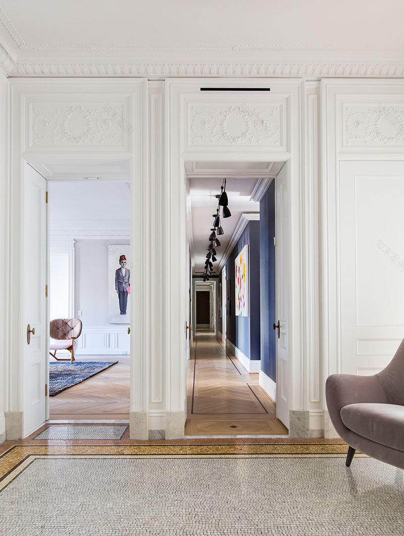 纽约前战公寓里的现代艺术设计-9